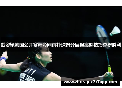 戴资颖韩国公开赛精彩网前扑球得分展现高超技巧夺得胜利 戴资颖韩国公开赛精彩网前扑球得分展现高超技巧夺得胜利