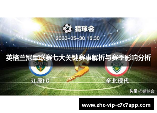 英格兰冠军联赛七大关键赛事解析与赛季影响分析